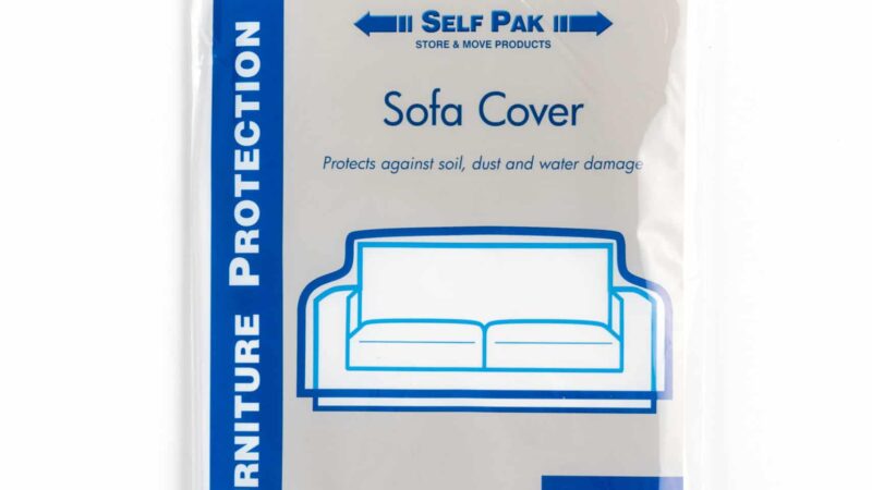 self pack sofa cover
