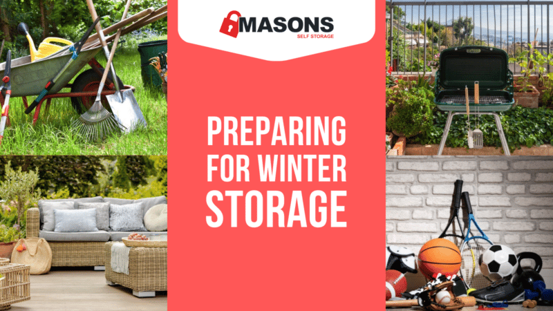 Prepping your seasonal items for winter storage keeps it looking fresh