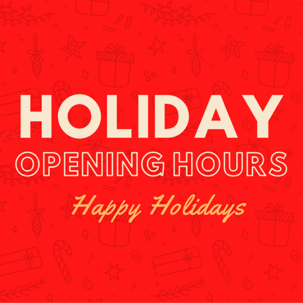 mss holidays openning hours