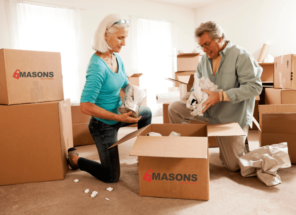 storing your things in secure place masons self storage