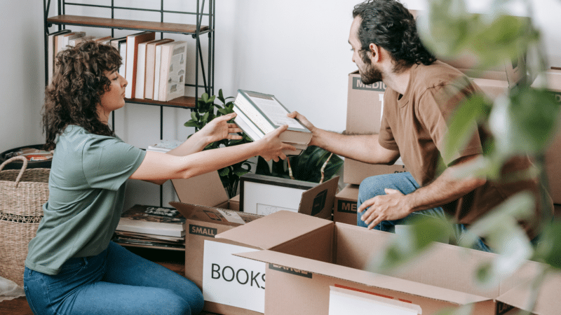 How to store books for long-term storage