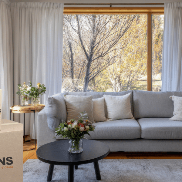 self storage units to declutter a home