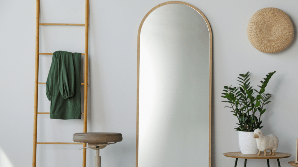 Rental friendly home decor for mirrors and artwork