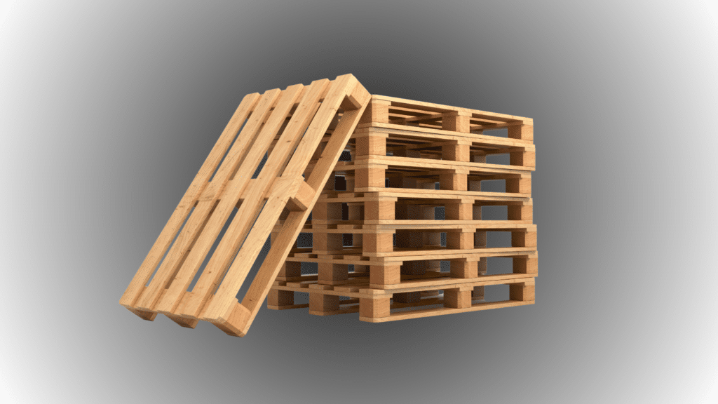 use pallets for furniture storage units